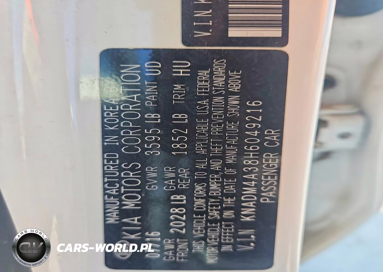 2017 Kia Rio Lx VIN:KNADM4A38H6049216 - 12