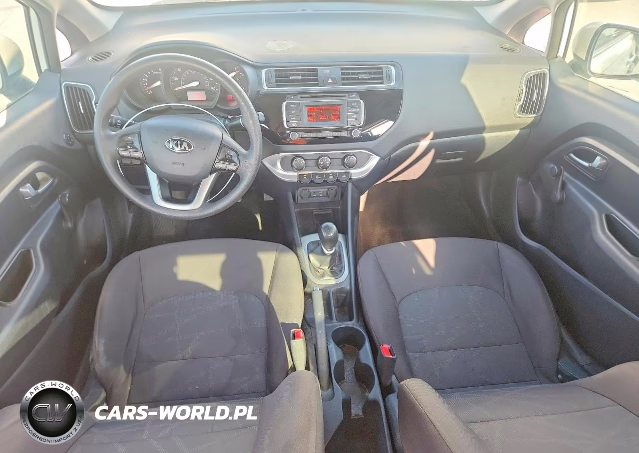 2017 Kia Rio Lx VIN:KNADM4A38H6049216 - 8