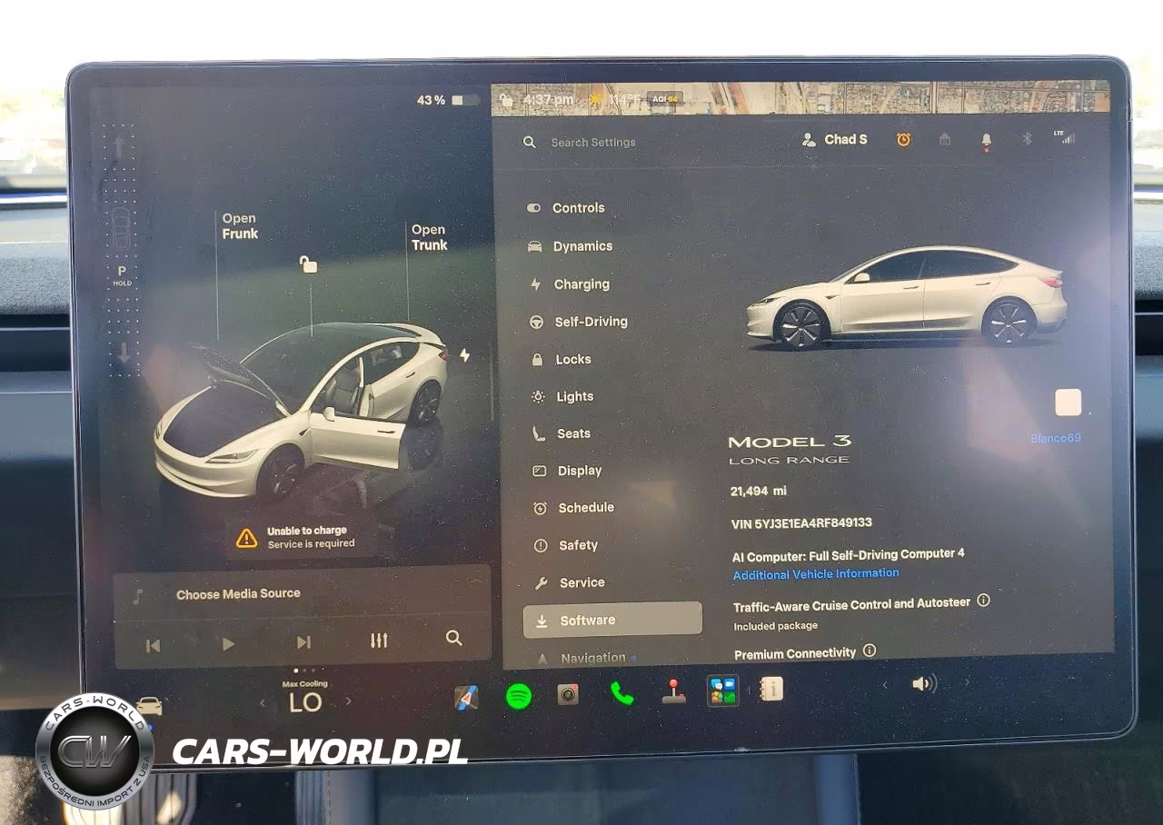 2024 Tesla Model 3 VIN:5YJ3E1EA4RF849133 - 9