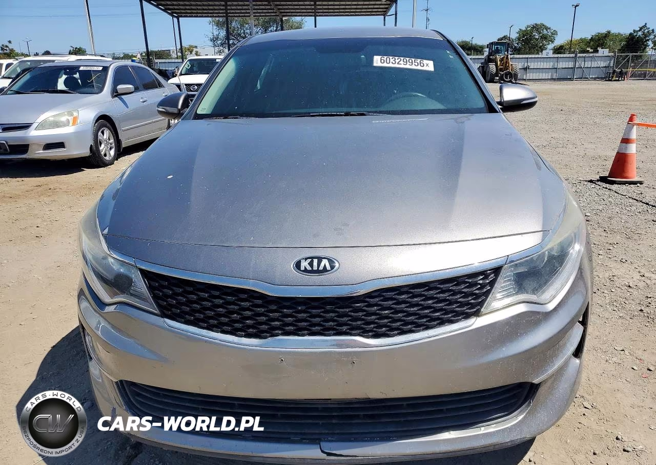 2016 Kia Optima Lx VIN:5XXGT4L30GG002391 - 5