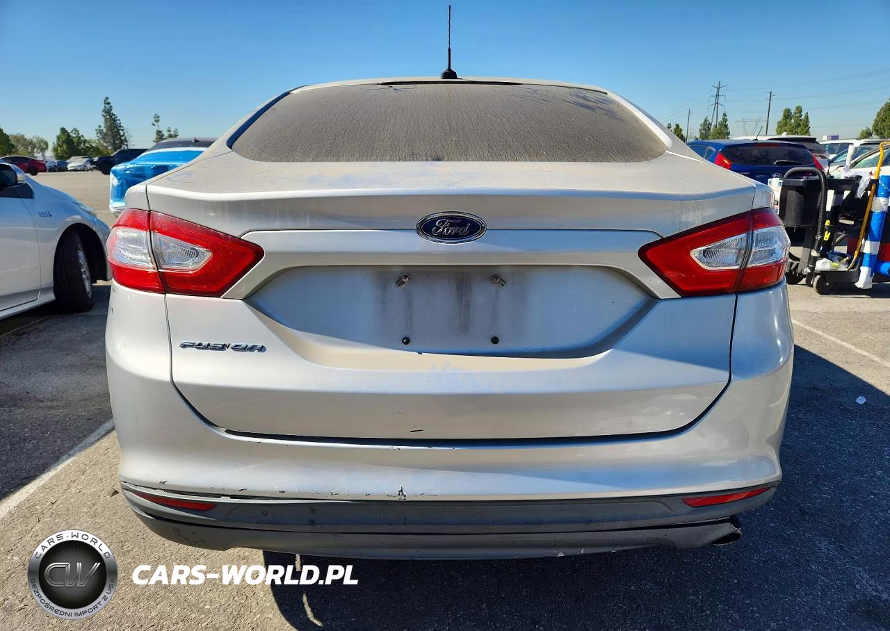 2014 Ford Fusion S VIN:1FA6P0G79E5372641 - 6