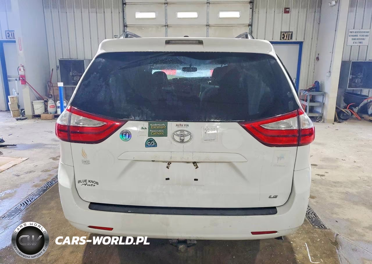 2017 Toyota Sienna Le VIN:5TDKZ3DC0HS845329 - 6