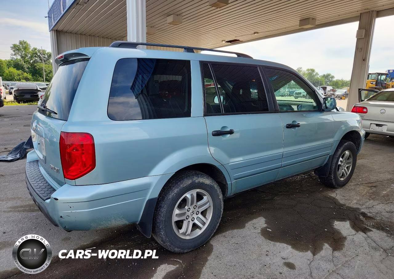 2003 Honda Pilot Exl VIN:2HKYF18573H559821 - 3