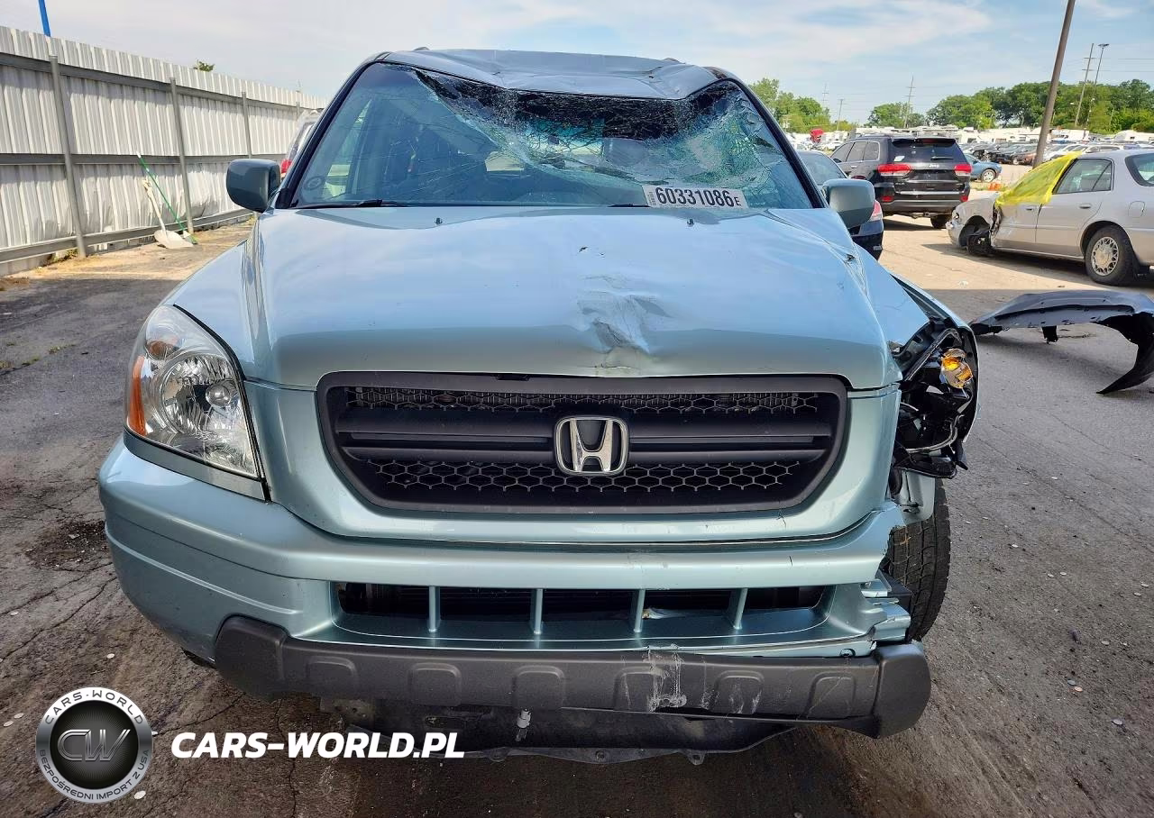 2003 Honda Pilot Exl VIN:2HKYF18573H559821 - 5