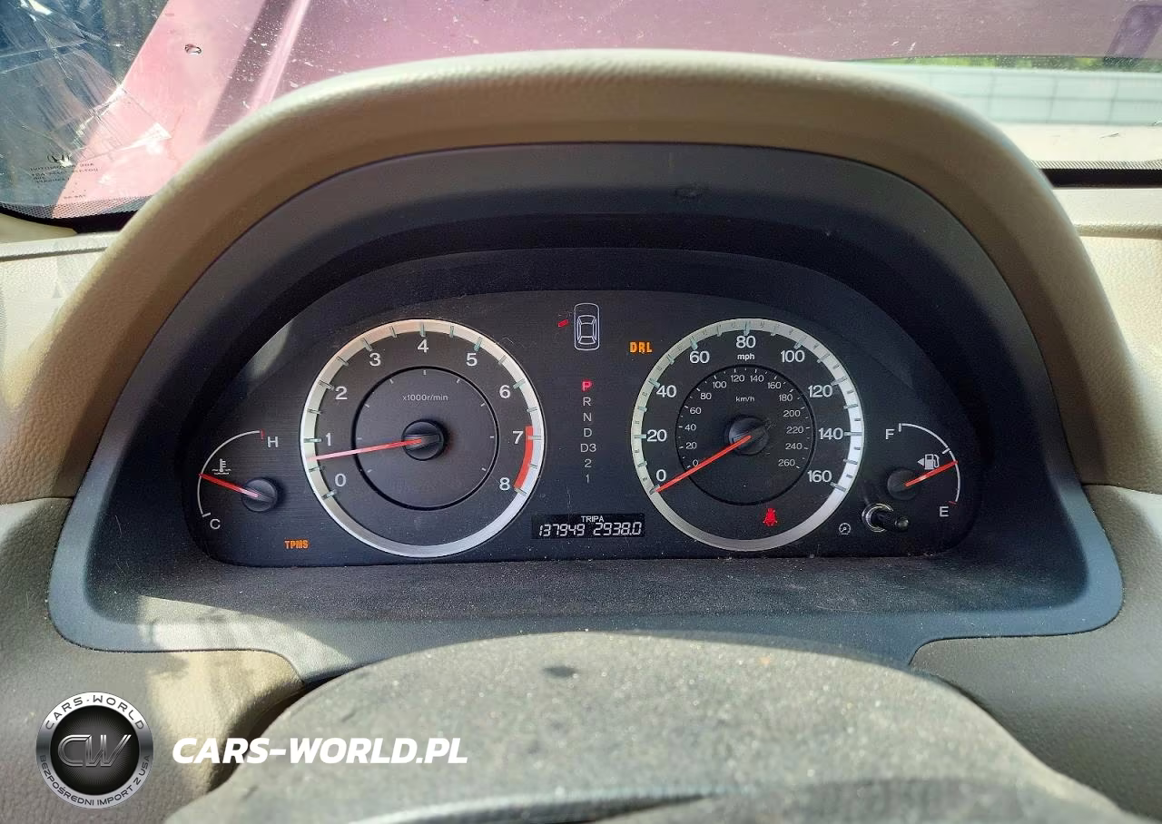 2009 Honda Accord Exl VIN:1HGCP36819A040393 - 9