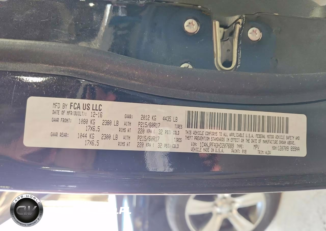 2017 Jeep Patriot Limited VIN:1C4NJPFA3HD207689 - 13