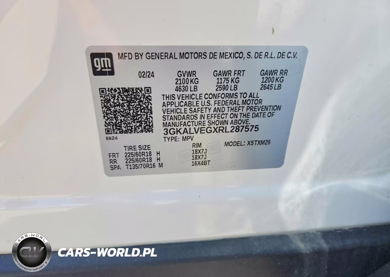 2024 GMC Terrain At4 Awd VIN:3GKALVEGXRL287575 - 13
