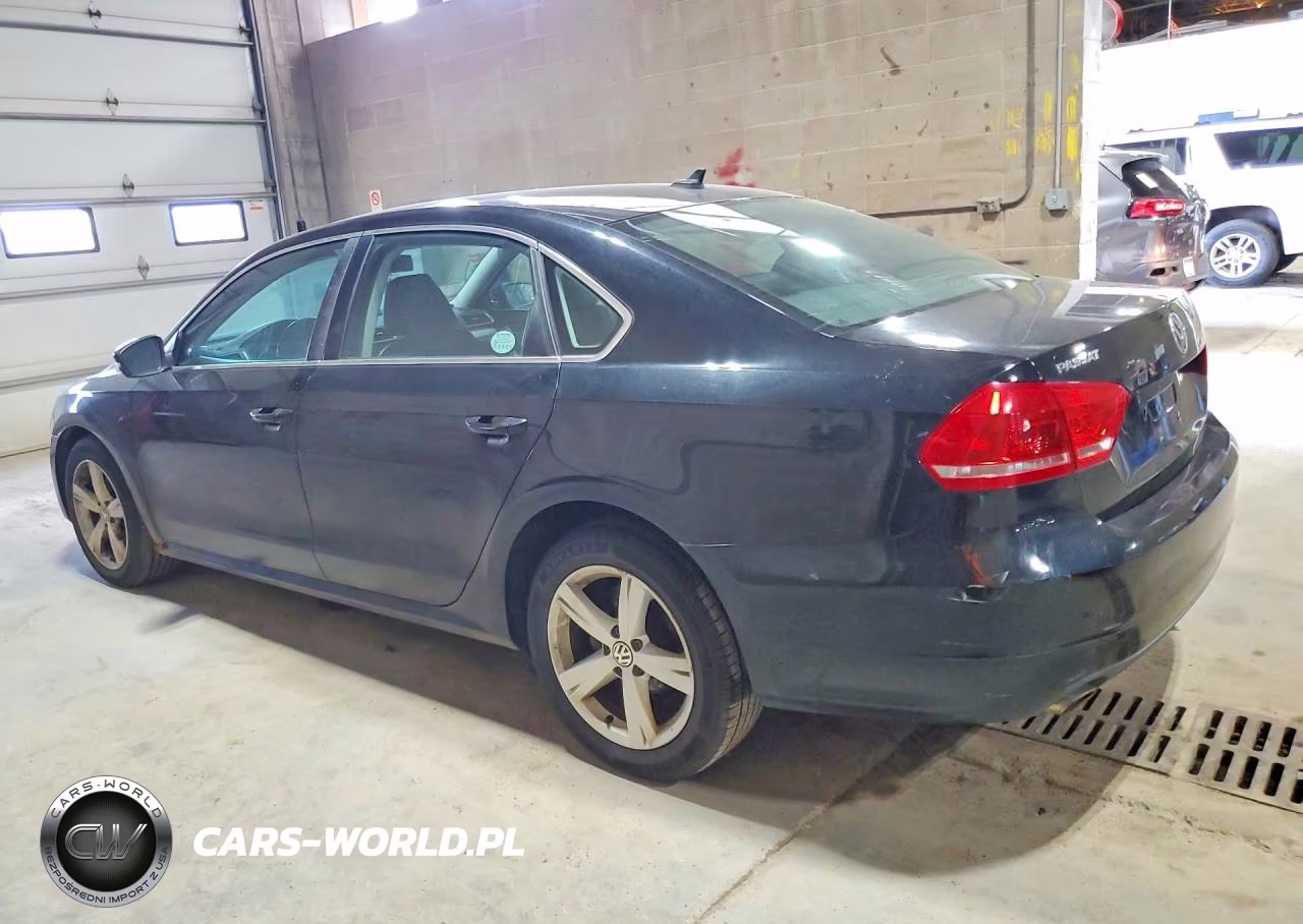 2013 Volkswagen Passat Se VIN:1VWBH7A35DC081288 - 2