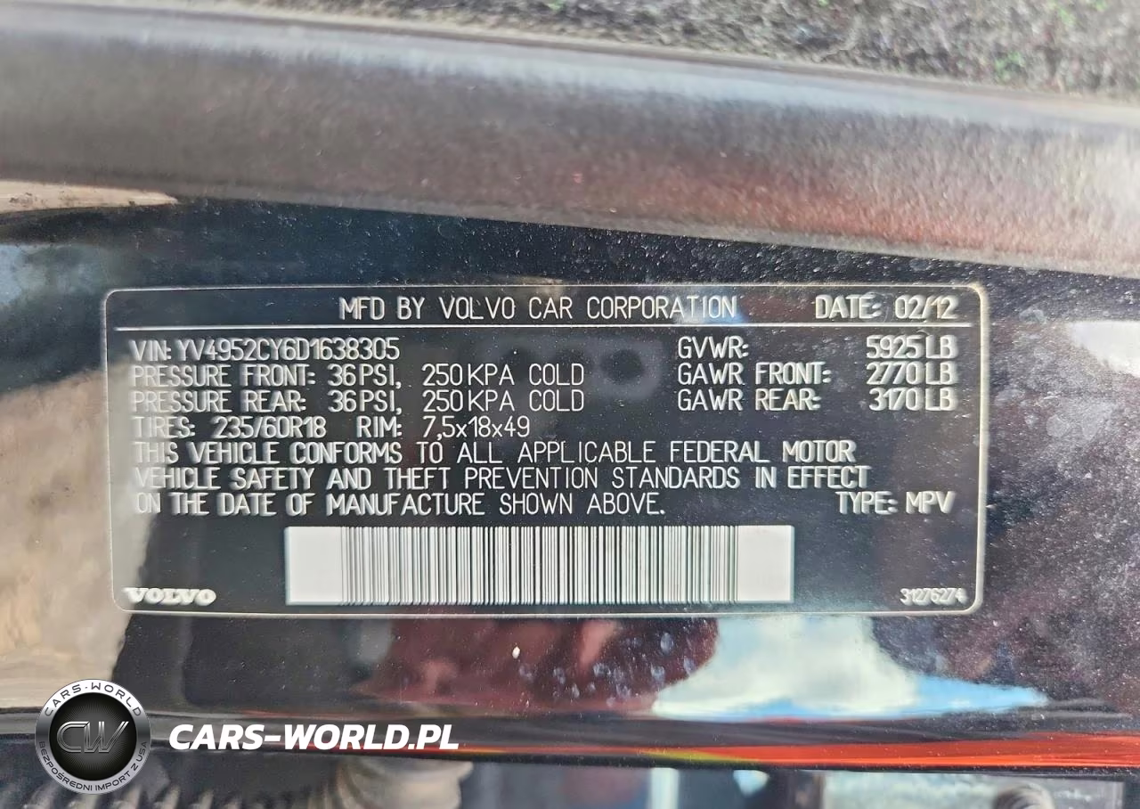 2013 Volvo Xc90 3.2 VIN:YV4952CY6D1638305 - 13