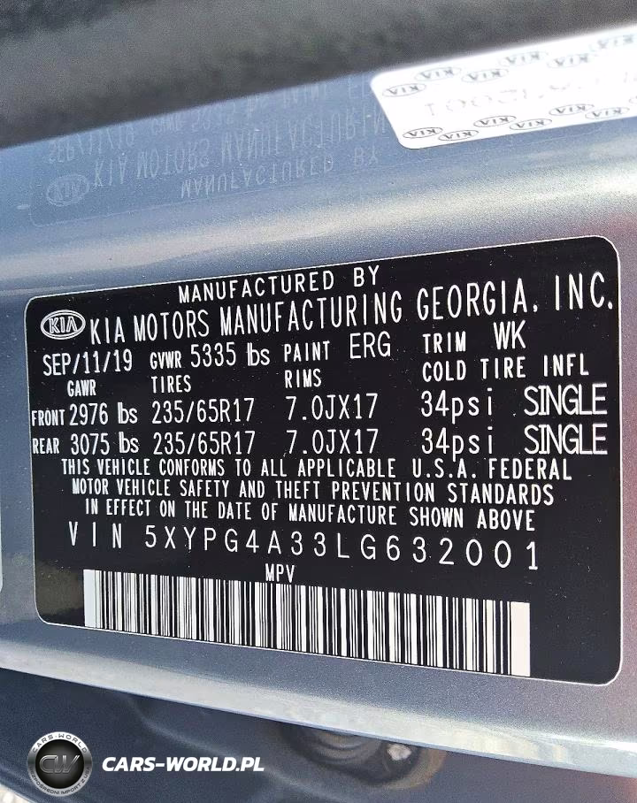 2020 Kia Sorento Lx VIN:5XYPG4A33LG632001 - 13