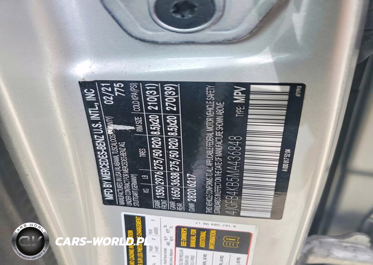 2021 Mercedes-Benz Gle 350 4Matic VIN:4JGFB4KB5MA436848 - 13