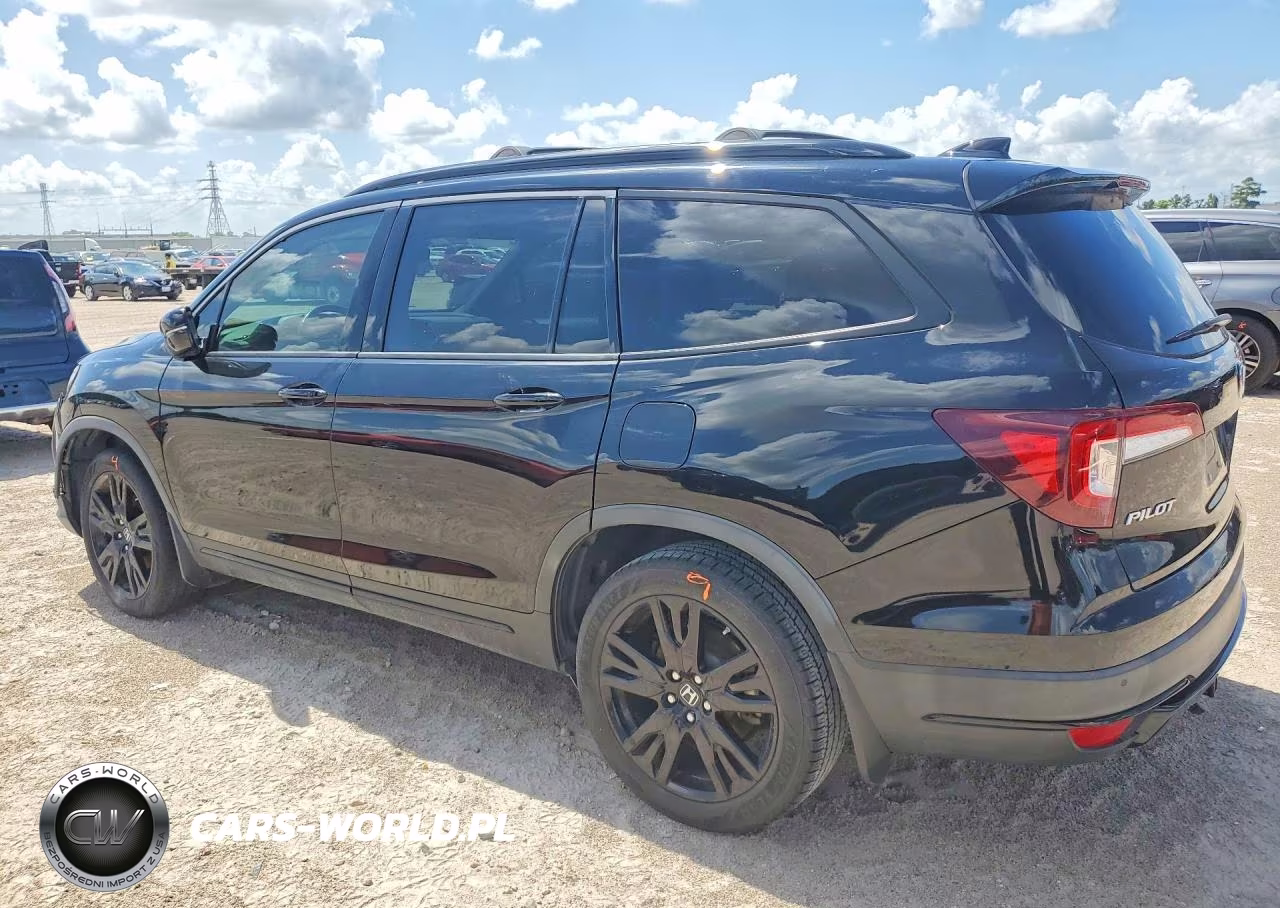 2020 Honda Pilot Black VIN:5FNYF6H71LB018051 - 2