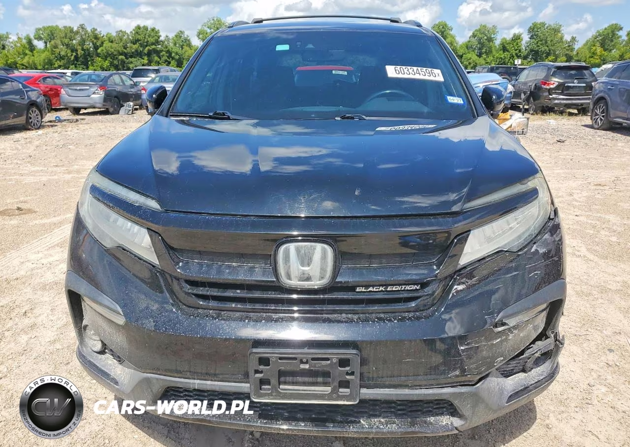 2020 Honda Pilot Black VIN:5FNYF6H71LB018051 - 5