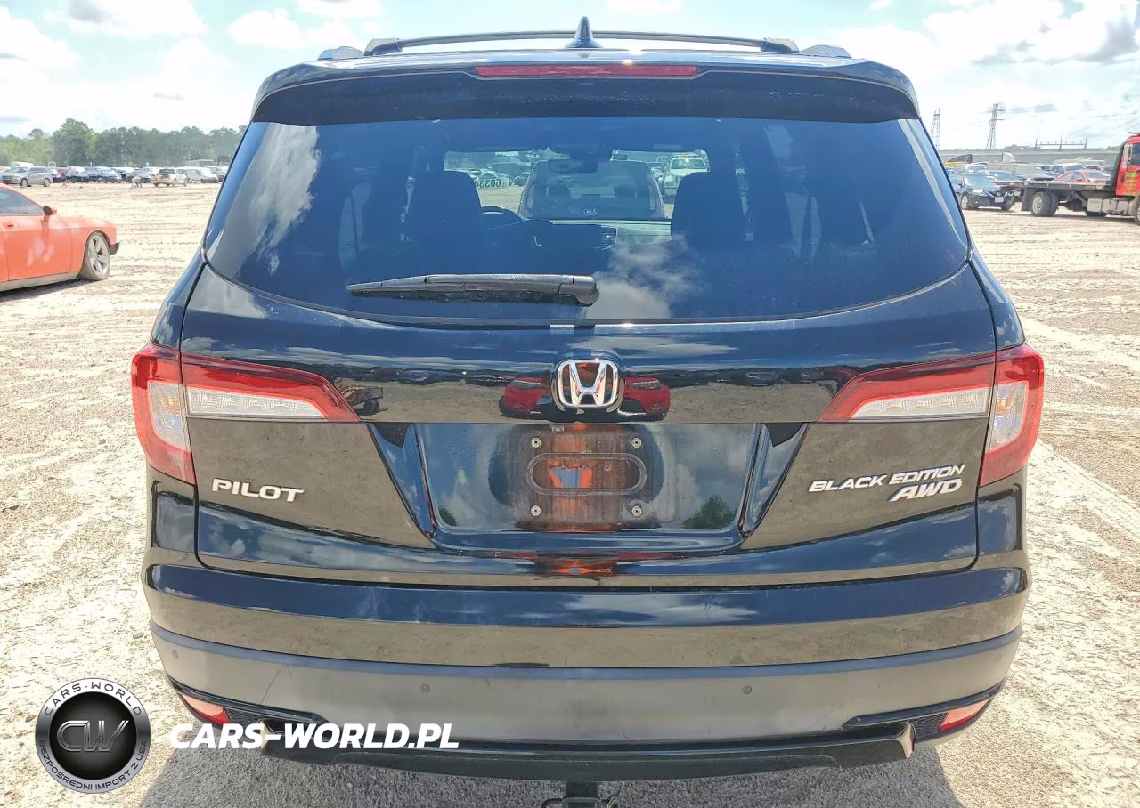 2020 Honda Pilot Black VIN:5FNYF6H71LB018051 - 6