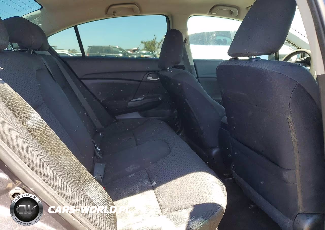 2015 Honda Civic Lx VIN:19XFB2F55FE700082 - 10