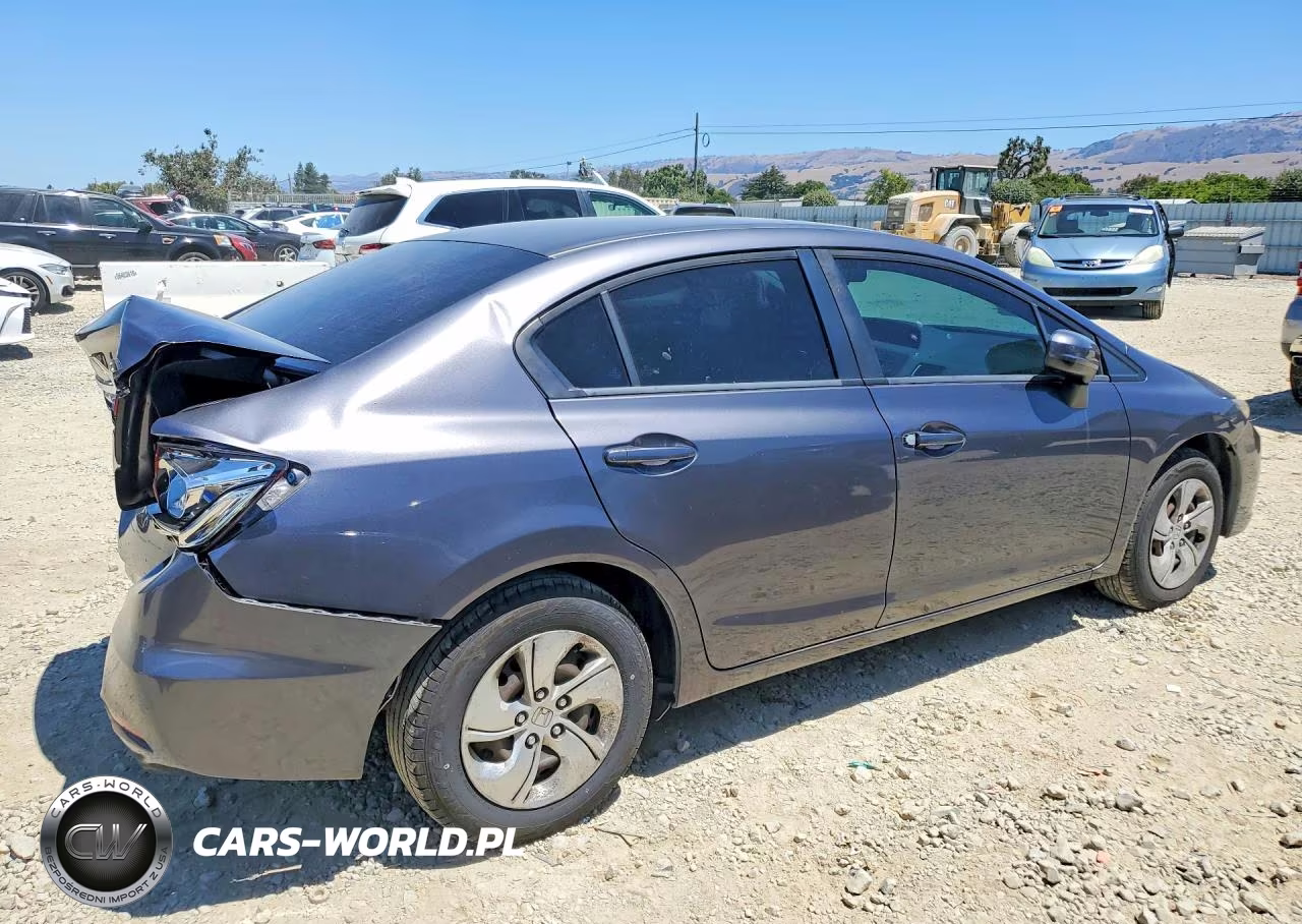 2015 Honda Civic Lx VIN:19XFB2F55FE700082 - 3