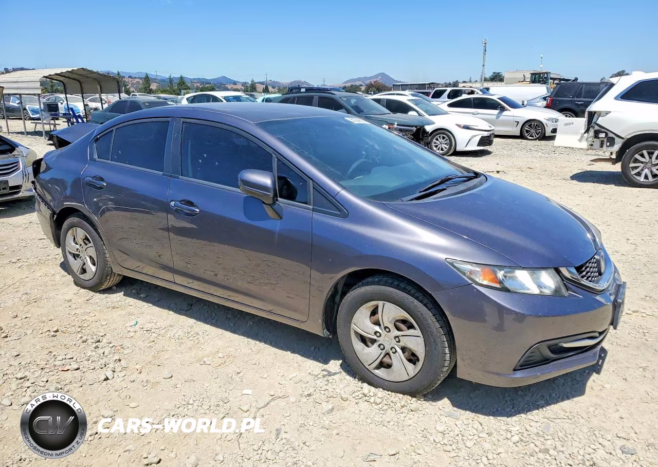 2015 Honda Civic Lx VIN:19XFB2F55FE700082 - 4