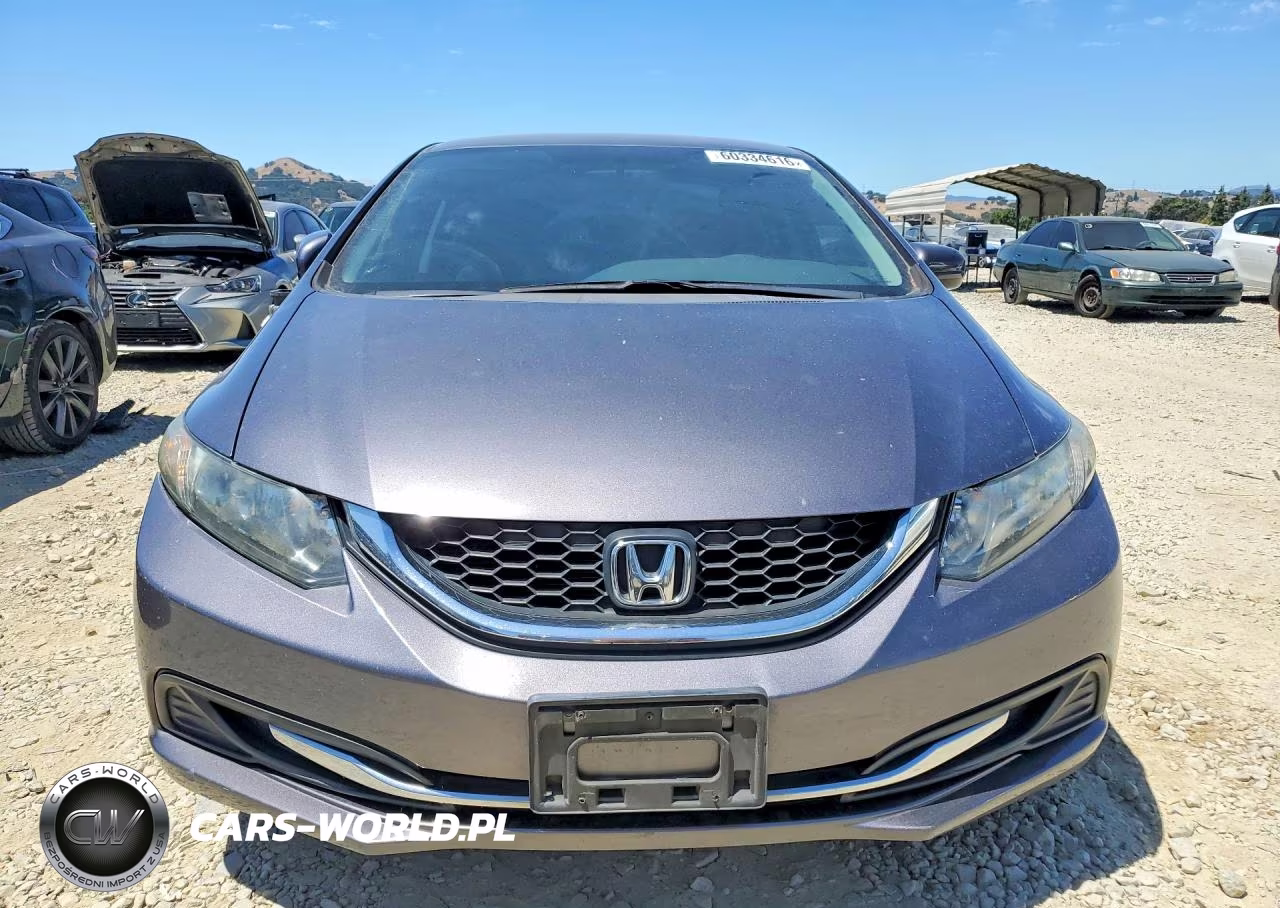 2015 Honda Civic Lx VIN:19XFB2F55FE700082 - 5