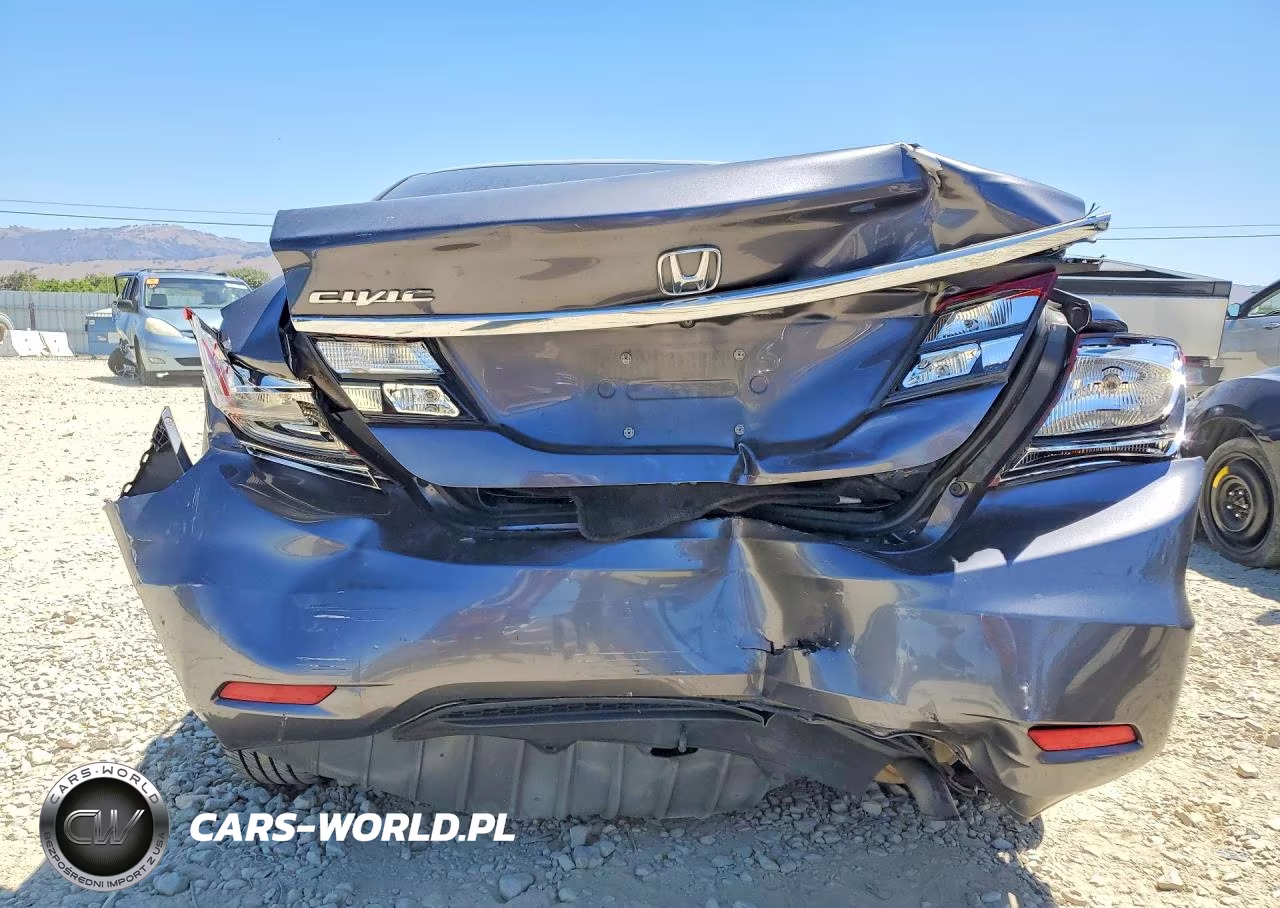 2015 Honda Civic Lx VIN:19XFB2F55FE700082 - 6