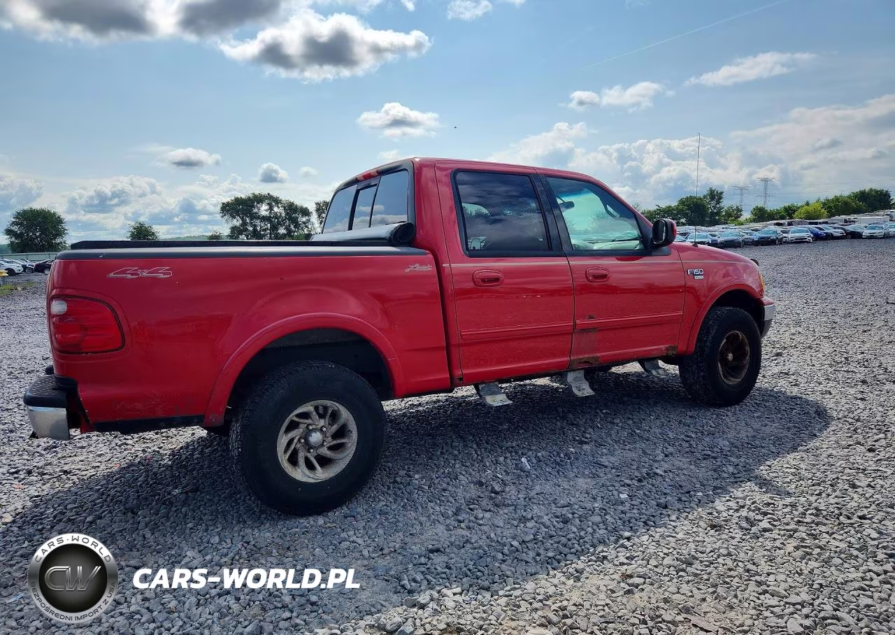 2001 Ford F150 Supercrew VIN:1FTRW08L91KC32624 - 3