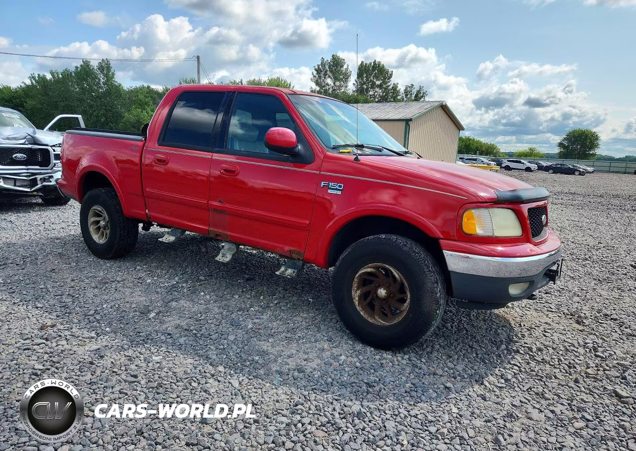 2001 Ford F150 Supercrew VIN:1FTRW08L91KC32624 - 4