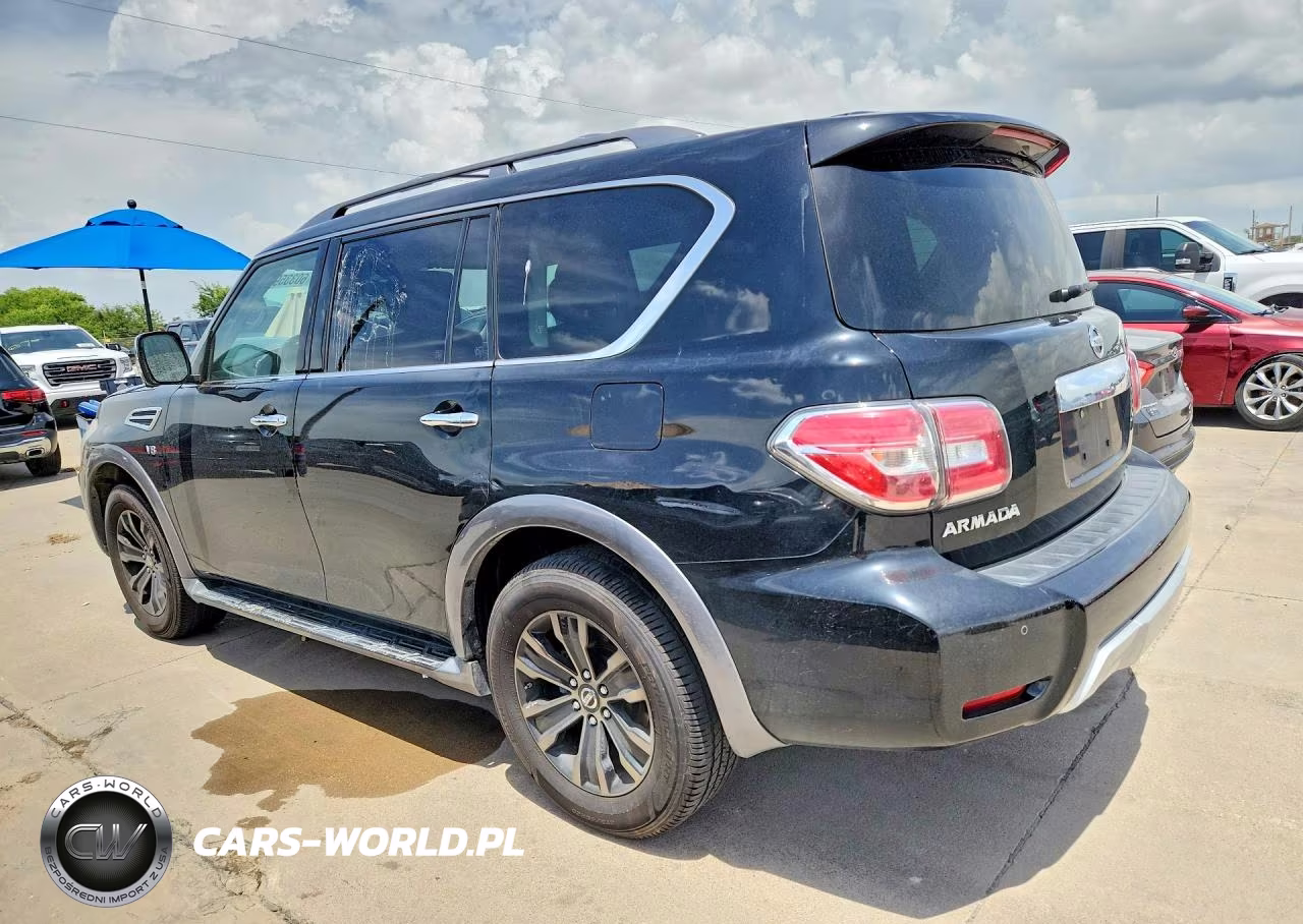 2018 Nissan Armada Platinum VIN:JN8AY2NF8J9333117 - 2
