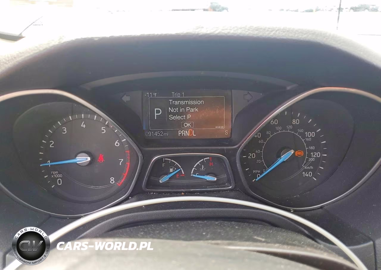 2017 Ford Focus Se VIN:1FADP3K21HL302569 - 9