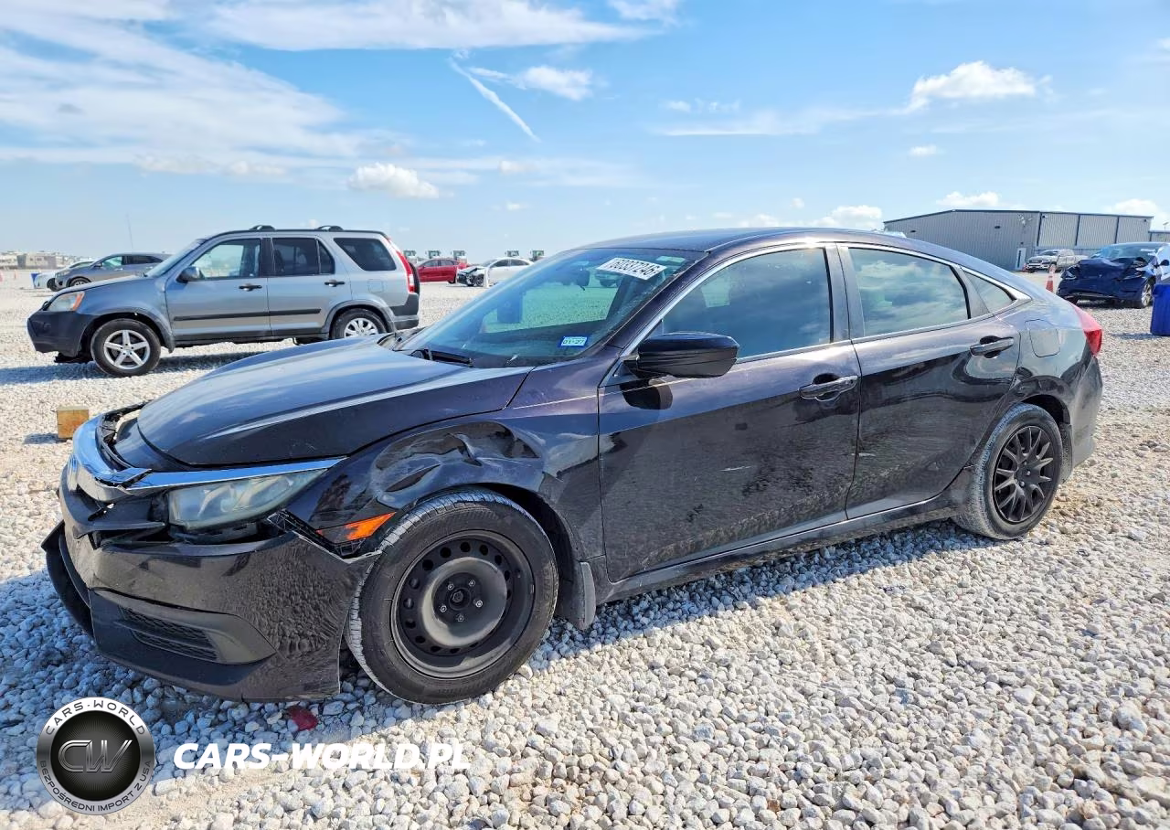 2016 Honda Civic Lx VIN:19XFC2F56GE023381 - 1