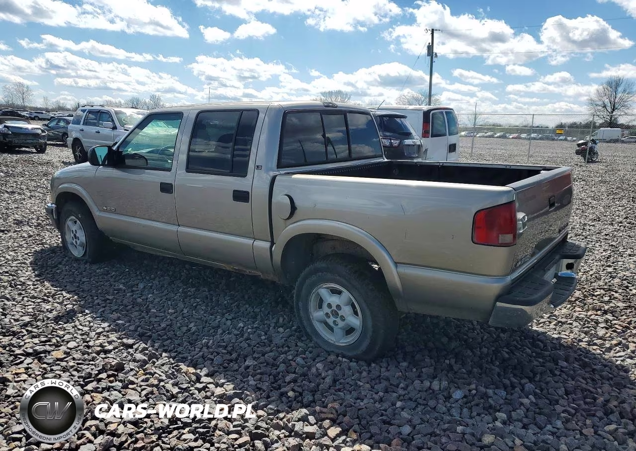 2002 Chevrolet S Truck S10 VIN:1GCDT13W92K111510 - 2