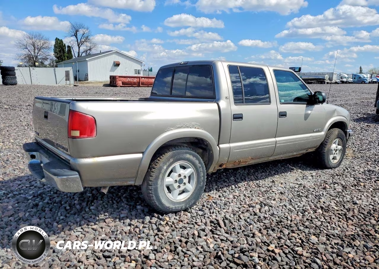 2002 Chevrolet S Truck S10 VIN:1GCDT13W92K111510 - 3