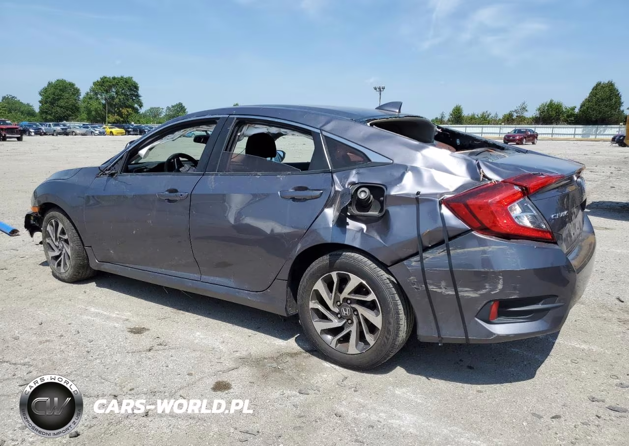 2017 Honda Civic Ex VIN:19XFC2F79HE054949 - 2