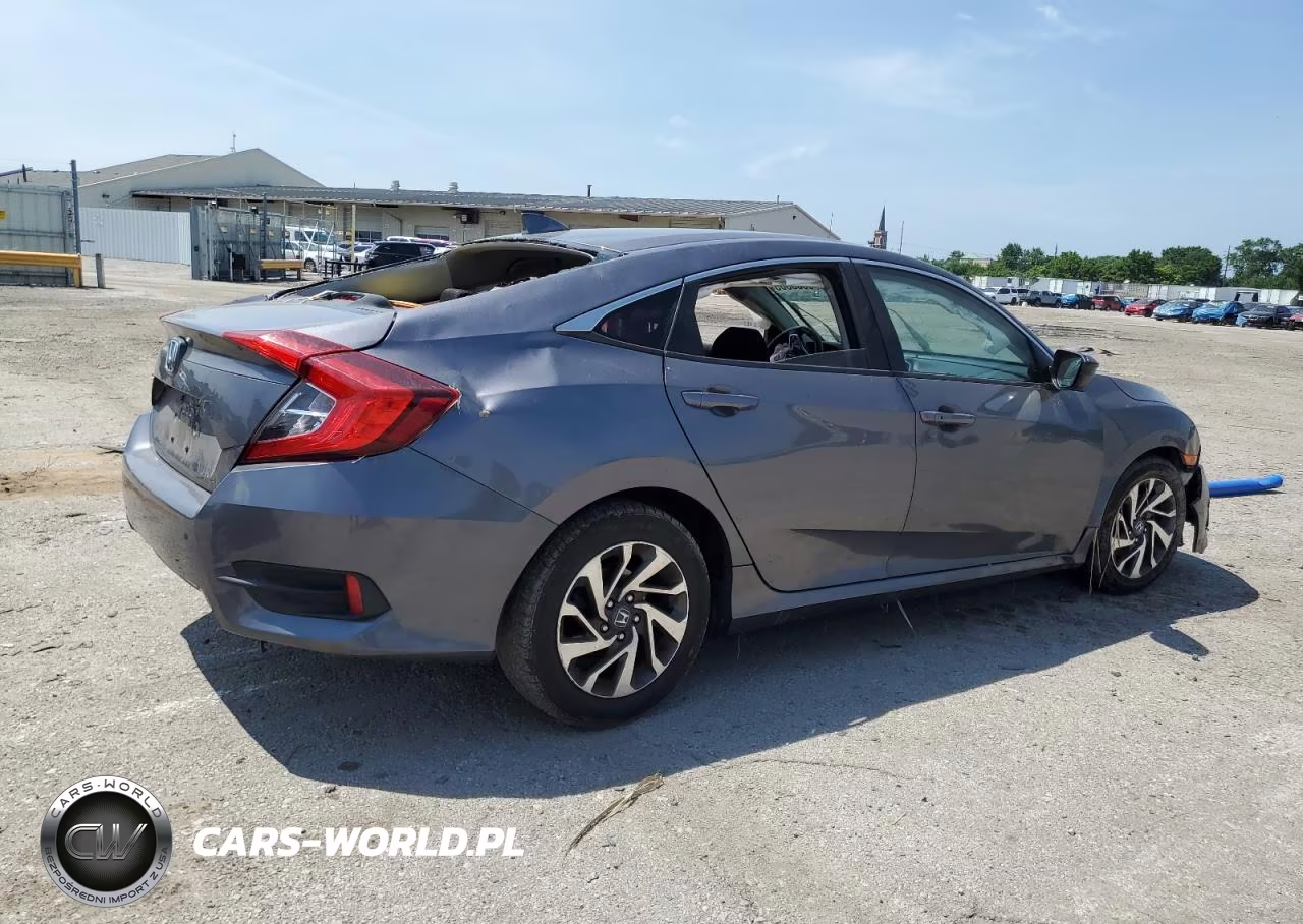 2017 Honda Civic Ex VIN:19XFC2F79HE054949 - 3