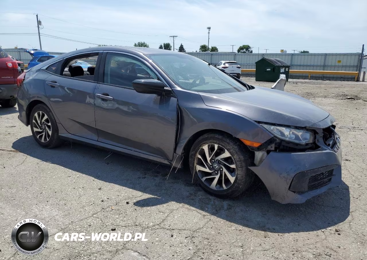 2017 Honda Civic Ex VIN:19XFC2F79HE054949 - 4