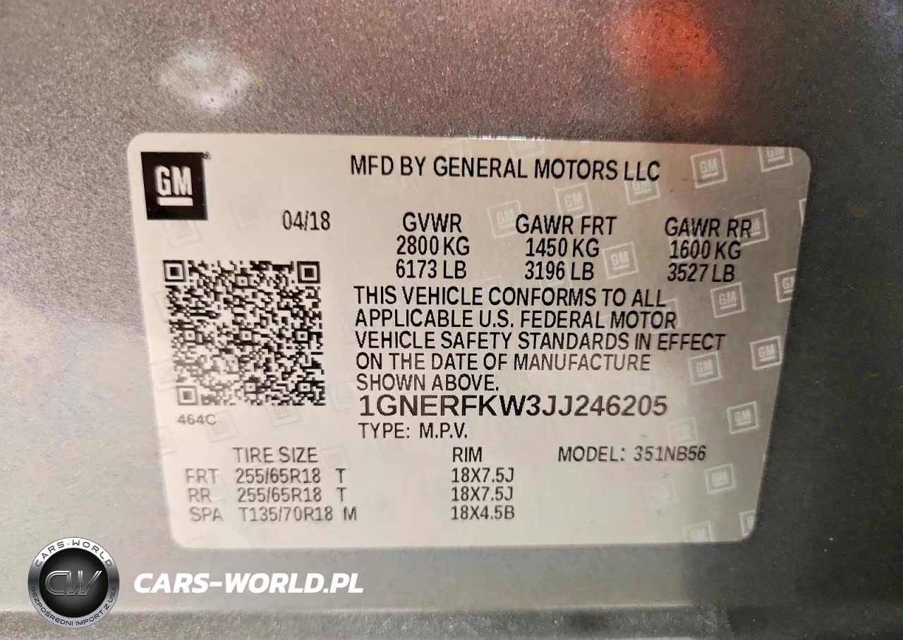2018 Chevrolet Traverse Ls VIN:1GNERFKW3JJ246205 - 13