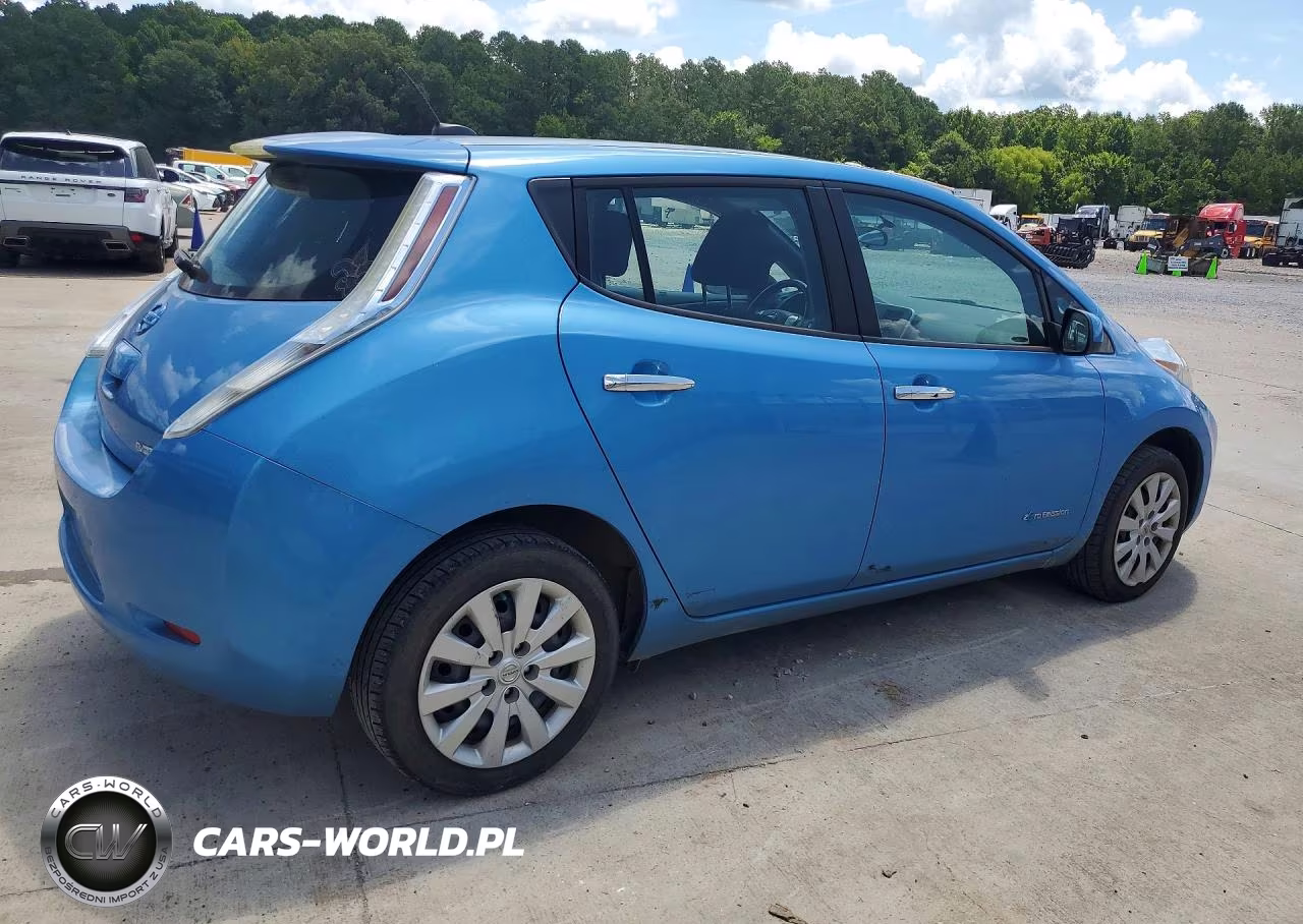 2013 Nissan Leaf S VIN:1N4AZ0CPXDC422080 - 3