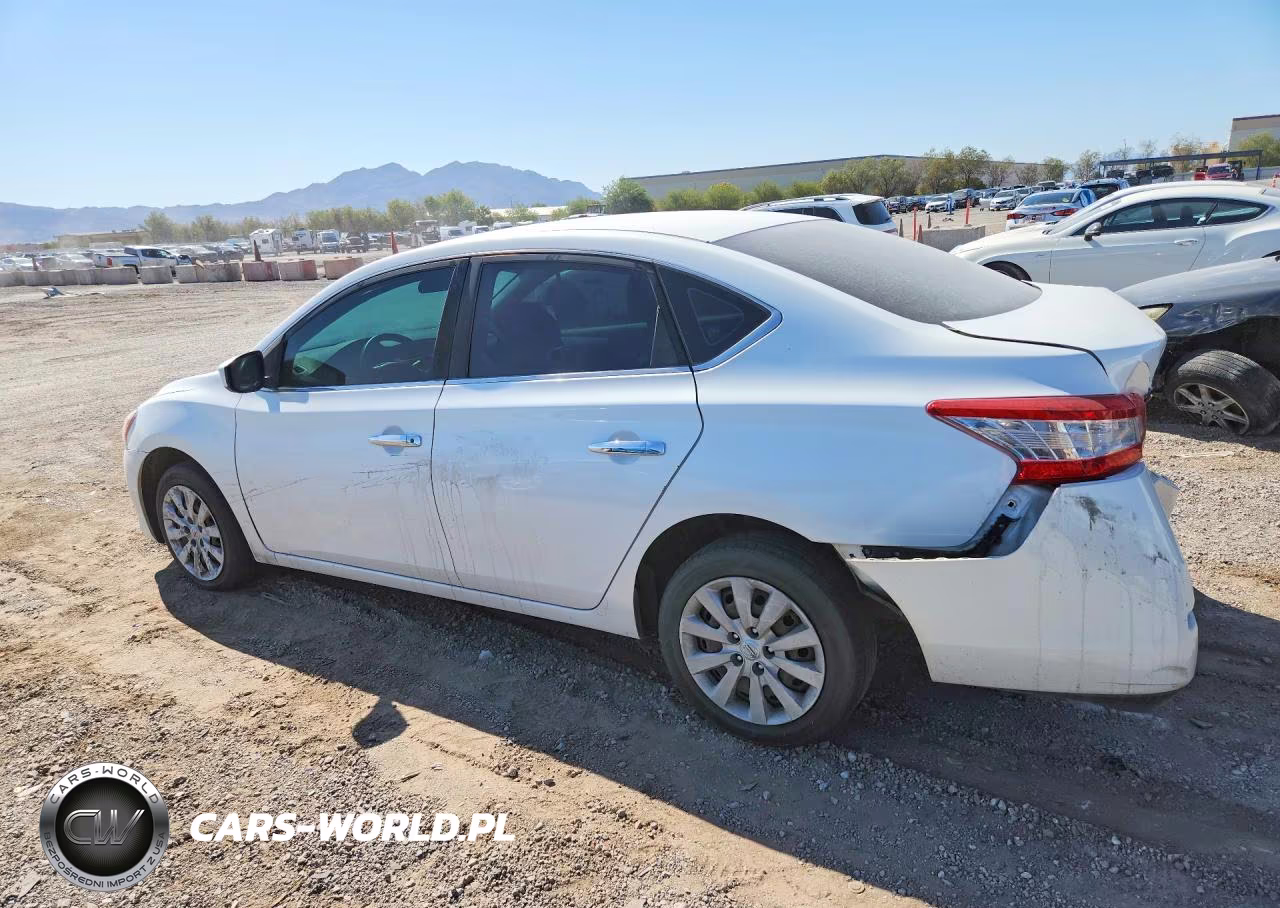 2014 Nissan Sentra Sv VIN:3N1AB7AP9EL662451 - 2