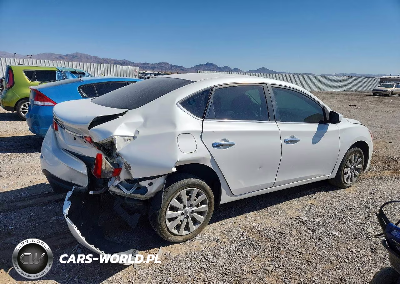 2014 Nissan Sentra Sv VIN:3N1AB7AP9EL662451 - 3
