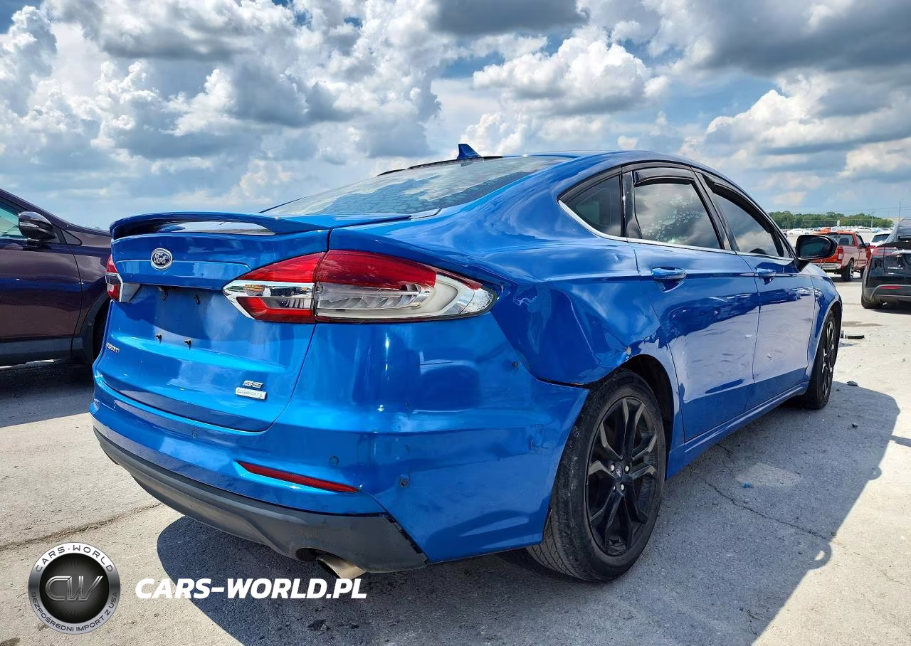 2019 Ford Fusion Se VIN:3FA6P0HD1KR285622 - 3