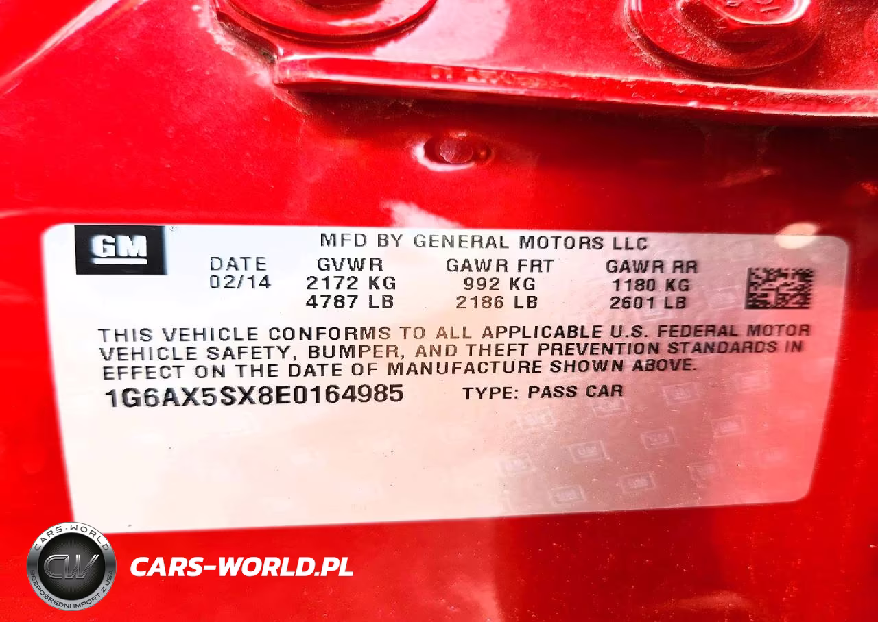 2014 Cadillac Cts Luxury Collection VIN:1G6AX5SX8E0164985 - 12