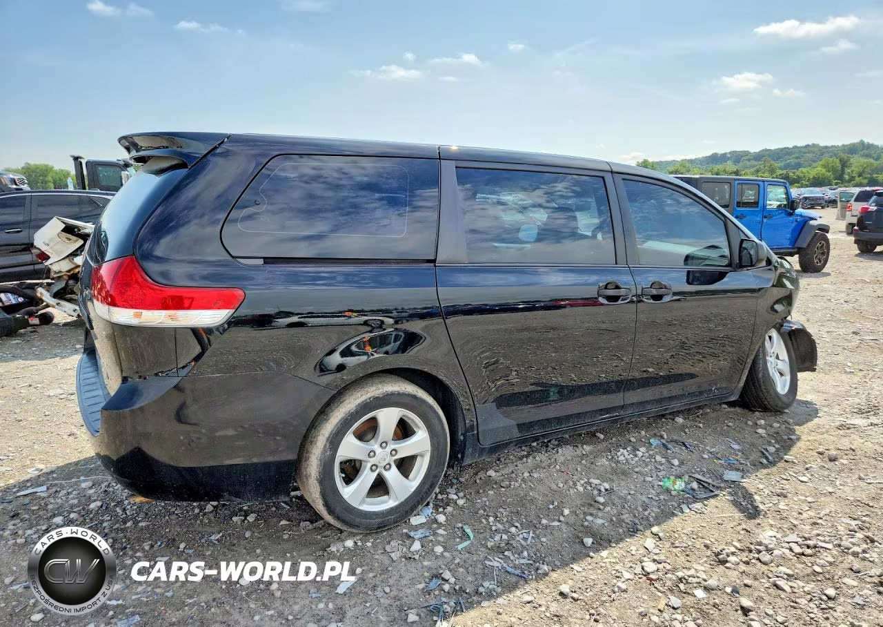 2012 Toyota Sienna Base 7-Passenger VIN:5TDZK3DC6CS191948 - 3