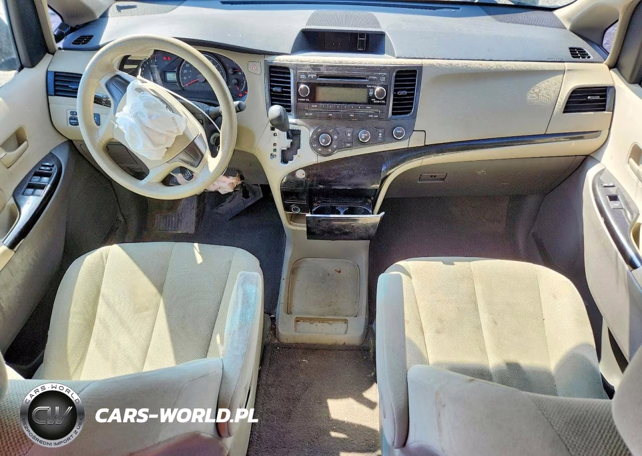2012 Toyota Sienna Base 7-Passenger VIN:5TDZK3DC6CS191948 - 8