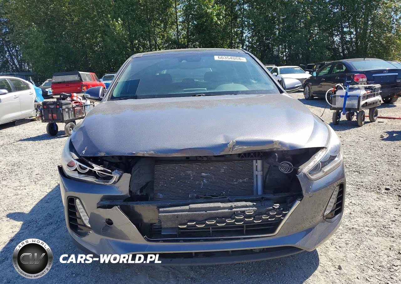 2018 Hyundai Elantra Gt Sport VIN:KMHH55LC6JU033193 - 5