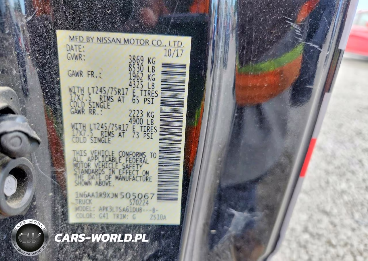 2018 Nissan Titan Xd S-Sv VIN:1N6AA1R9XJN505067 - 12