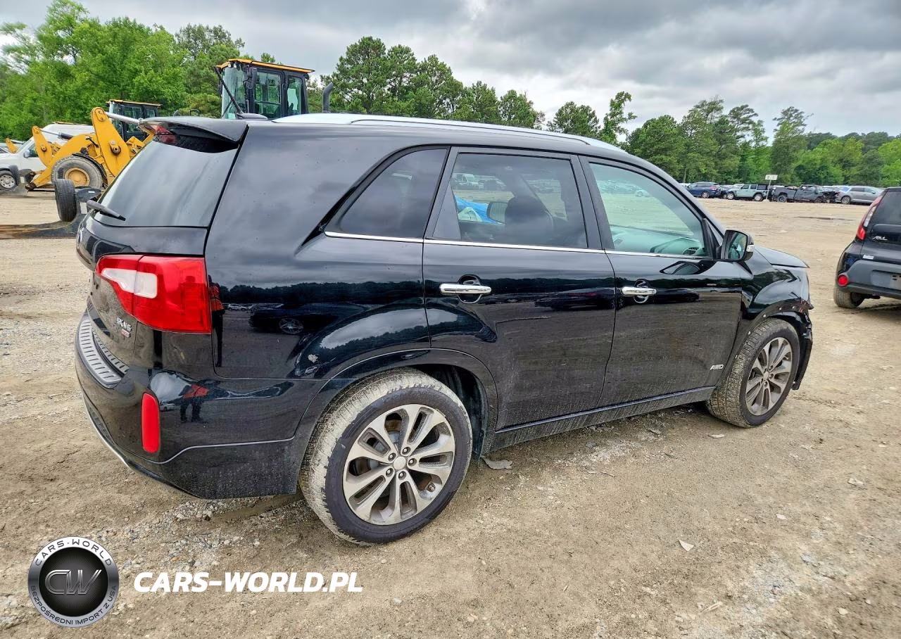 2014 Kia Sorento Sx VIN:5XYKWDA71EG496308 - 3