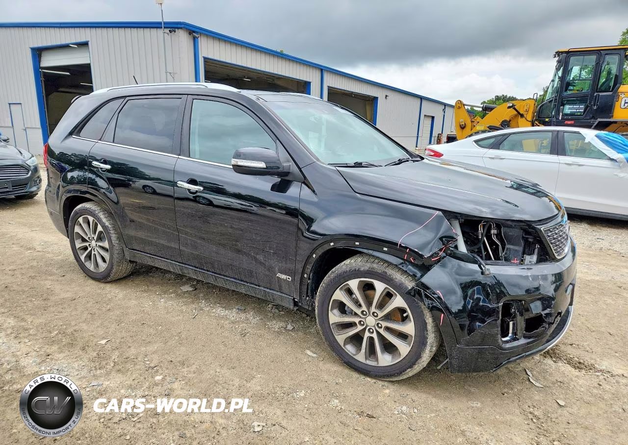 2014 Kia Sorento Sx VIN:5XYKWDA71EG496308 - 4