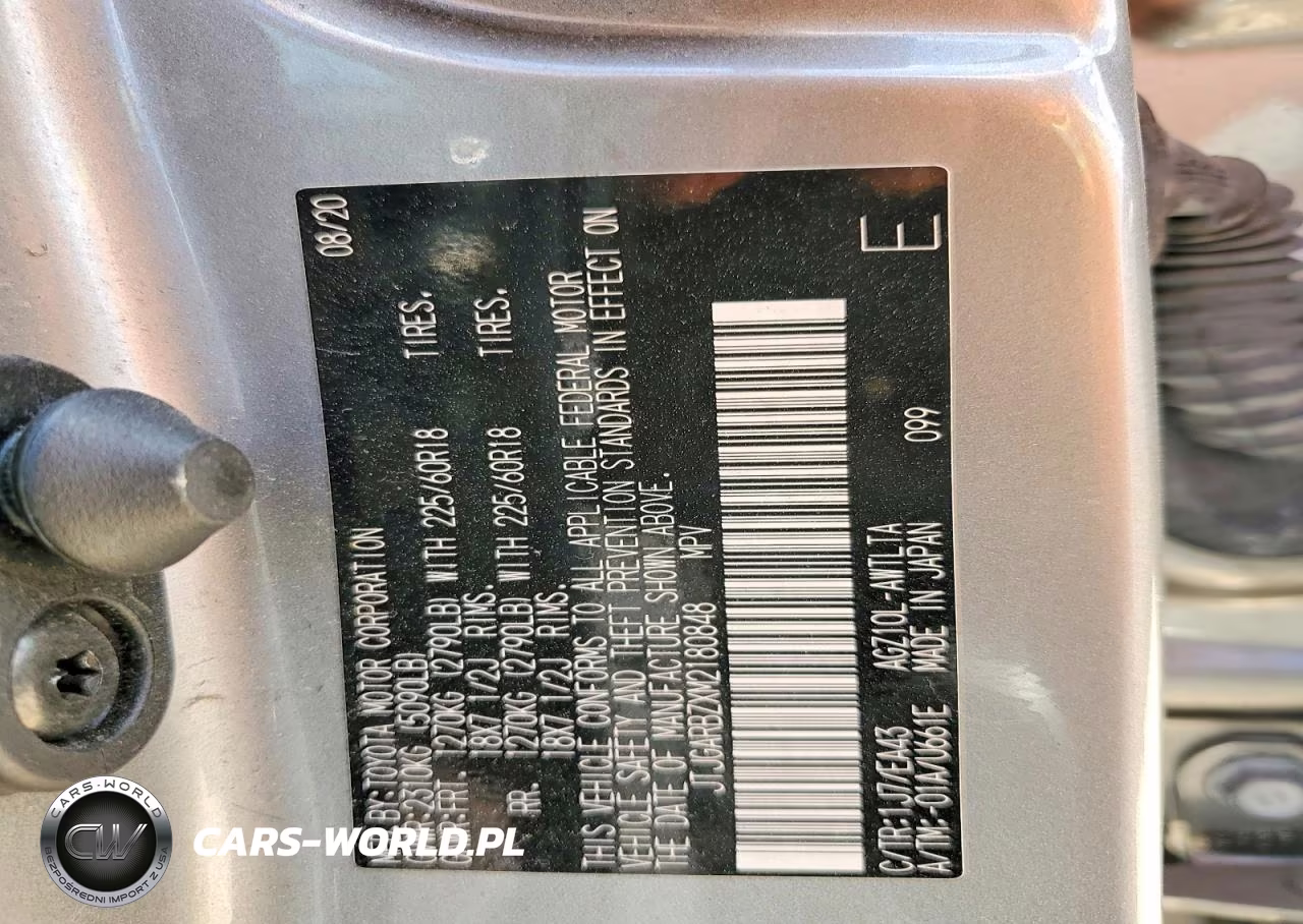 2021 Lexus Nx 300 Base VIN:JTJGARBZXM2180848 - 12