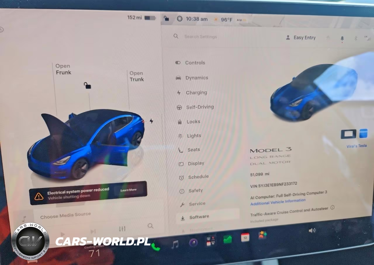 2022 Tesla Model 3 VIN:5YJ3E1EB9NF233172 - 9
