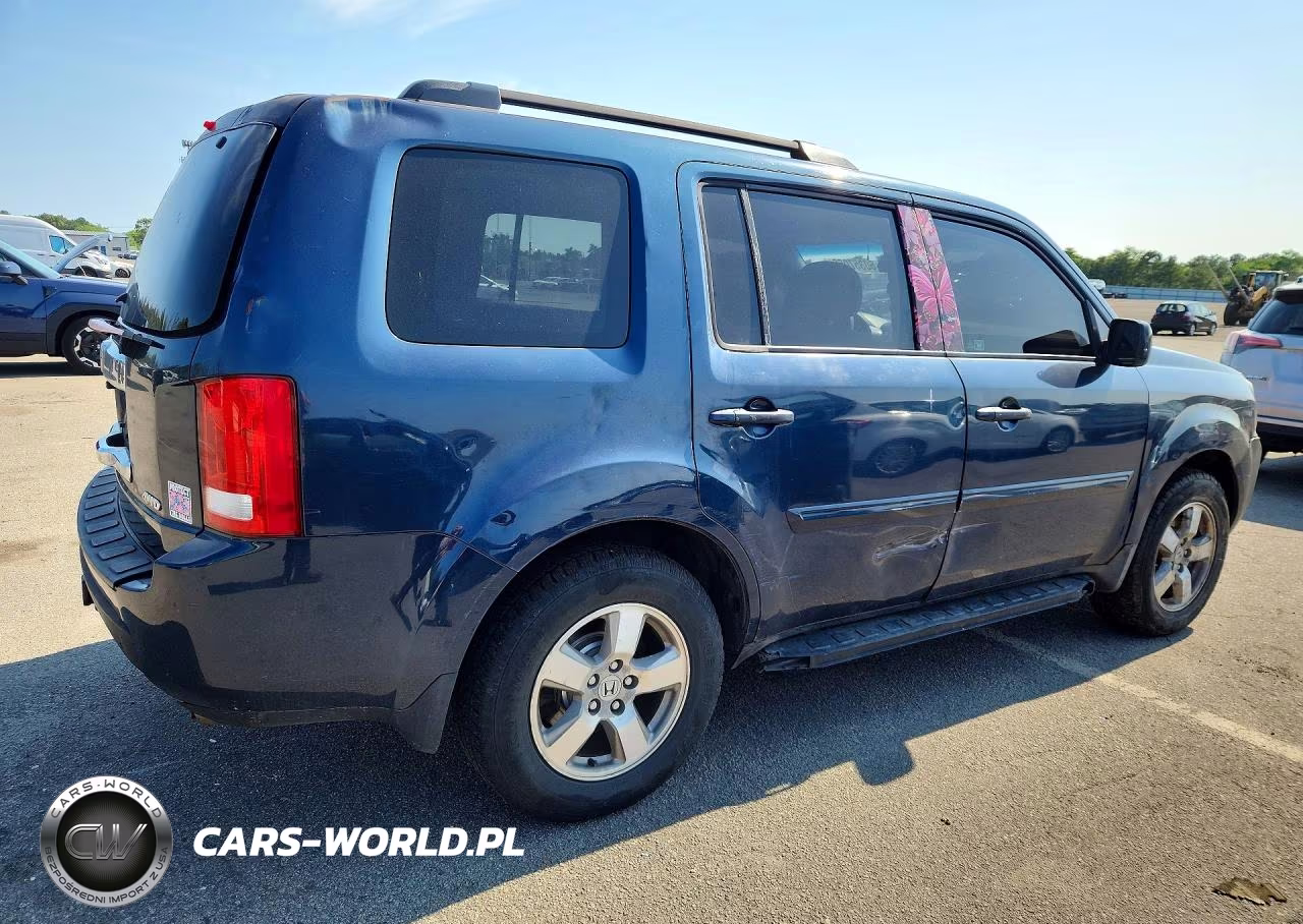 2010 Honda Pilot Ex VIN:5FNYF4H43AB026921 - 3