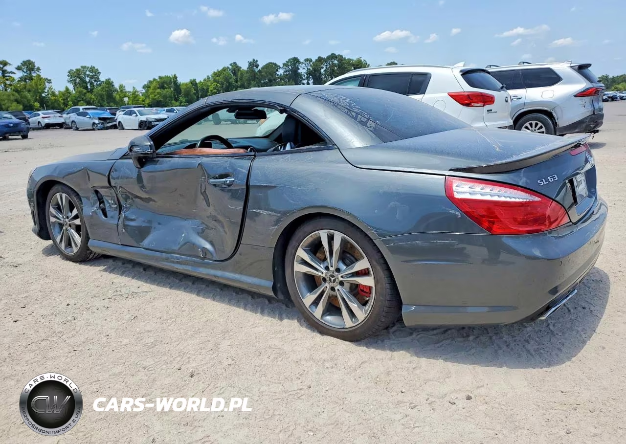 2015 Mercedes-Benz Sl 63 Amg VIN:WDDJK7EAXFF033950 - 2