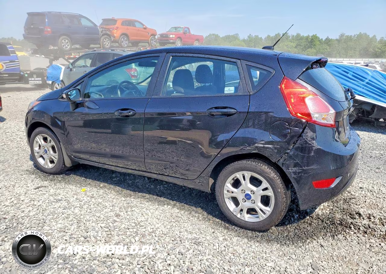 2015 Ford Fiesta Se VIN:3FADP4EJ9FM166440 - 2